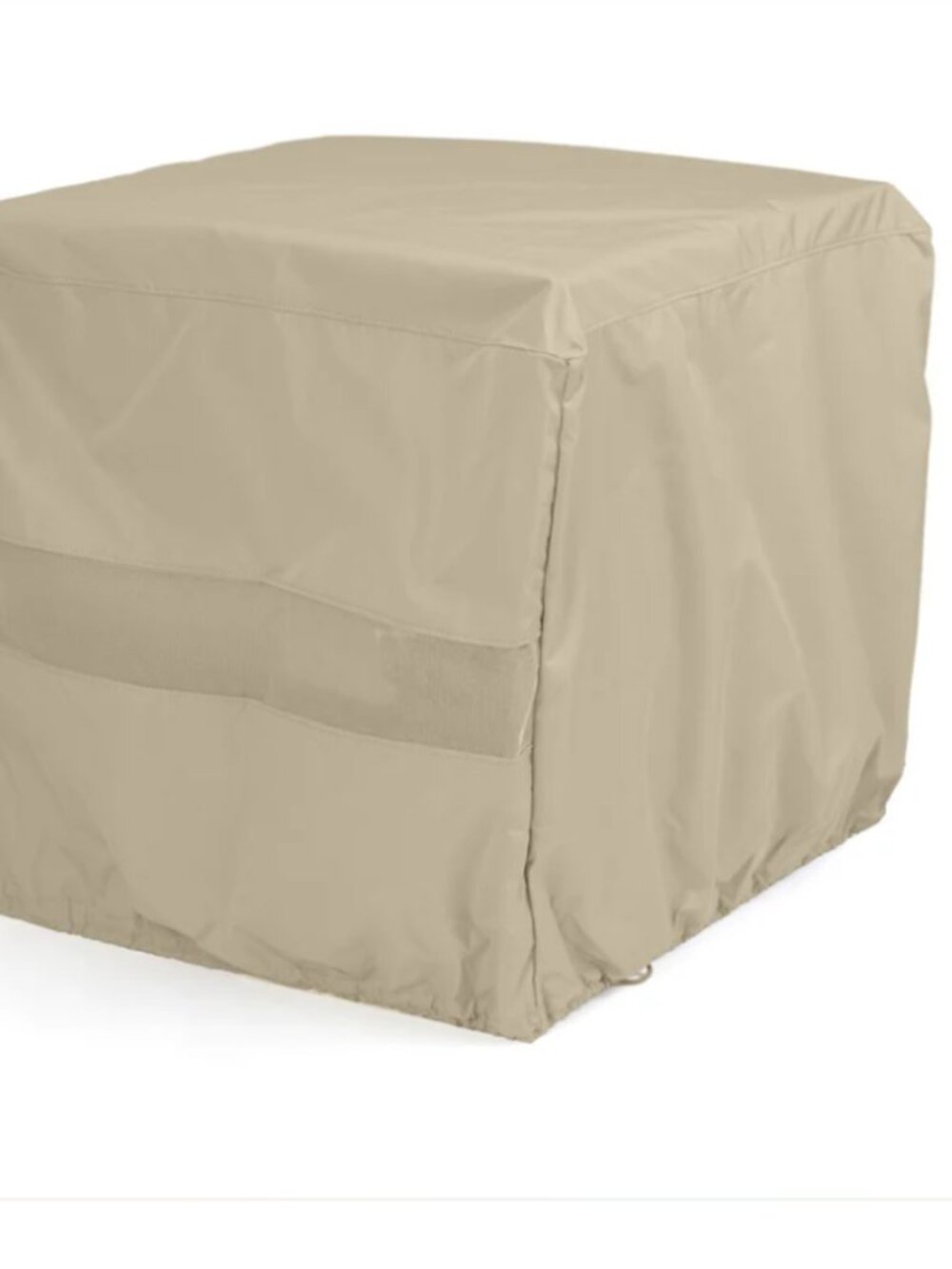 NEW! COVERSTORE COVERMATES PATIO SIDE TABLE VENTED COVER KHAKI ELITE COLLECTION